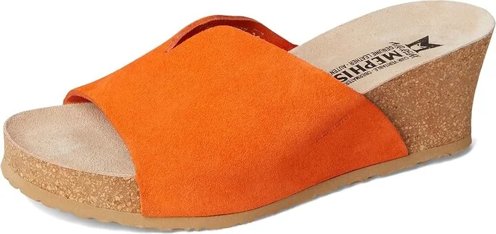 Mephisto Lisane Women's Shoes Burnt Orange : EU 36 (US Women's 6) B - Medium, Leather