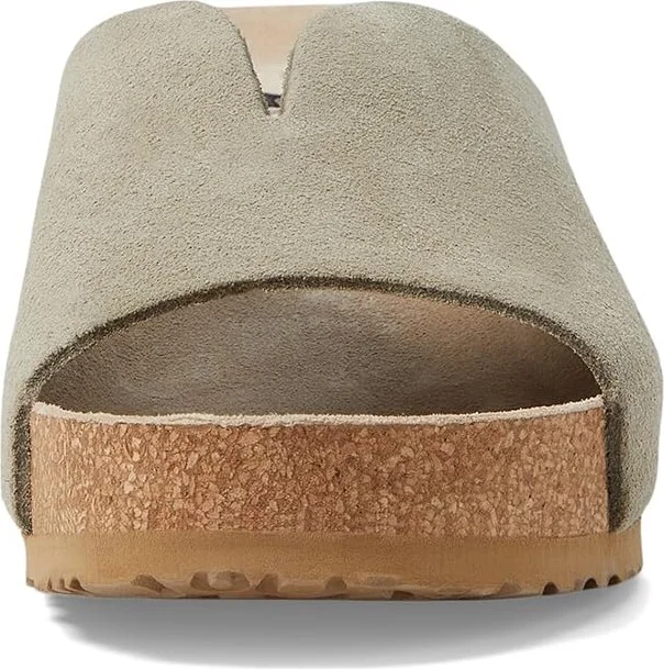Mephisto Lisane Women's Shoes Light Khaki Suede : EU 41 (US Women's 11) B - Medium, Leather - Image 2