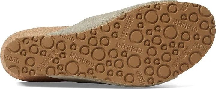 Mephisto Lisane Women's Shoes Light Khaki Suede : EU 41 (US Women's 11) B - Medium, Leather - Image 3