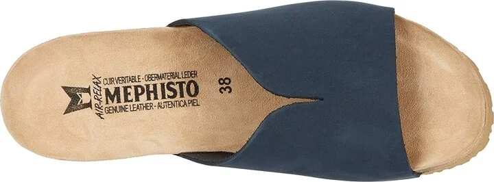 Mephisto Lisane Women's Shoes Navy Sandalbuck : EU 41 (US Women's 11) B - Medium, Leather - Image 3