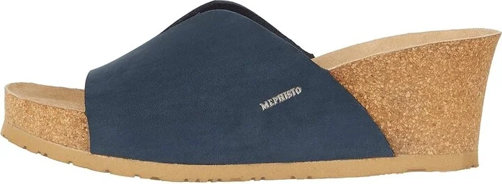 Mephisto Lisane Women's Shoes Navy Sandalbuck : EU 41 (US Women's 11) B - Medium, Leather - Image 7