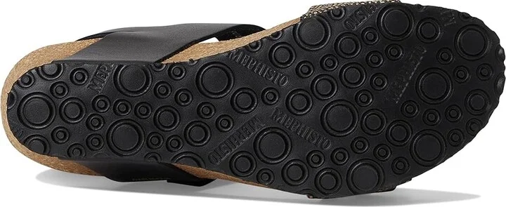 Mephisto Lissandra Women's Wedge Shoes Black Waxy/Condor : EU 36 (US Women's 6) B - Medium, Leather - Image 3