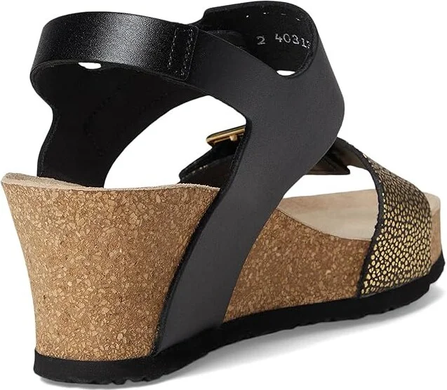 Mephisto Lissandra Women's Wedge Shoes Black Waxy/Condor : EU 36 (US Women's 6) B - Medium, Leather - Image 4