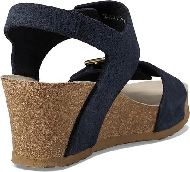 Mephisto Lissandra Women's Wedge Shoes Deep Blue : EU 36 (US Women's 6) B - Medium, Leather - Image 4