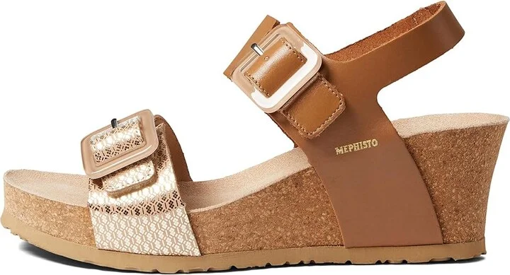 Mephisto Lissia Women's Shoes Camel Scratch Combo : EU 42 (US Women's 12) B - Medium, Leather - Image 5