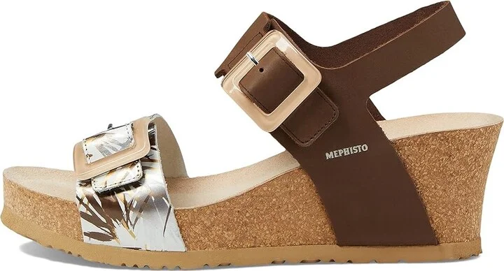 Mephisto Lissia Women's Shoes Dark Brown Scratch/Jungle : EU 41 (US Women's 11) B - Medium, Leather - Image 5