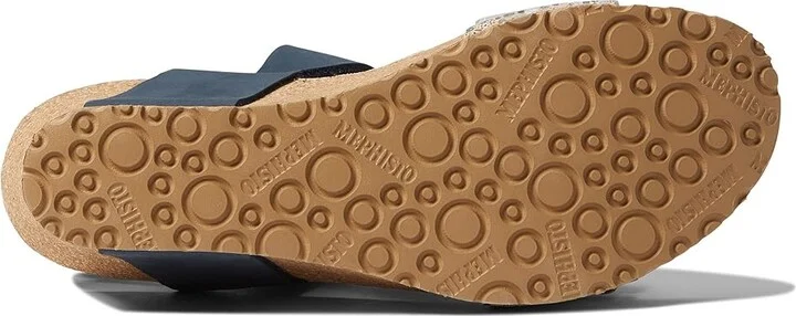 Mephisto Lissia Women's Shoes Navy Sandalbuck Combo : EU 39 (US Women's 9) B - Medium, Leather - Image 3