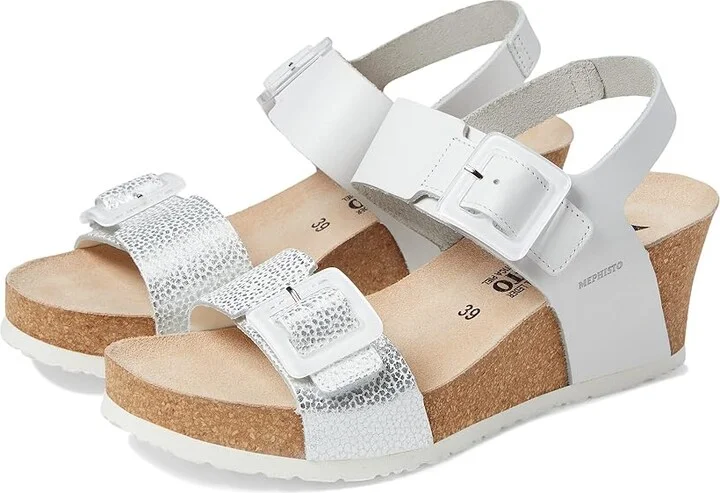 Mephisto Lissia Women's Shoes White Waxy/Condor : EU 41 (US Women's 11) B - Medium, Leather