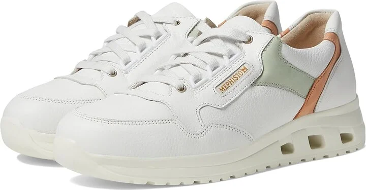 Mephisto Lorane Women's Shoes White Combo : EU 39 (US Women's 9) B - Medium, Leather/Rubber