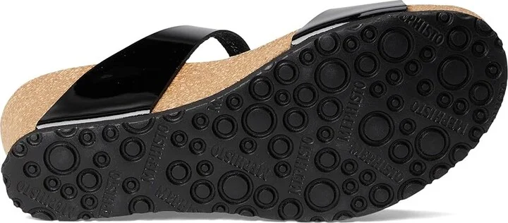 Mephisto Luisa 1 Women's Sandals Black : EU 40 (US Women's 10) B - Medium, Leather - Image 3