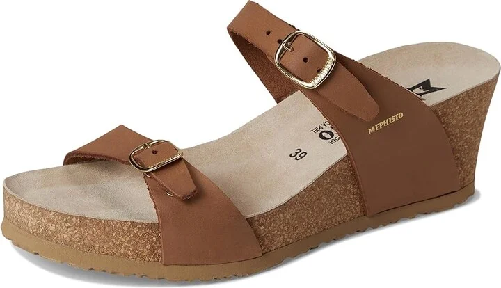 Mephisto Luisa 1 Women's Sandals Camel : EU 40 (US Women's 10) B - Medium, Leather - Image 5