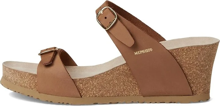 Mephisto Luisa 1 Women's Sandals Camel : EU 40 (US Women's 10) B - Medium, Leather - Image 6