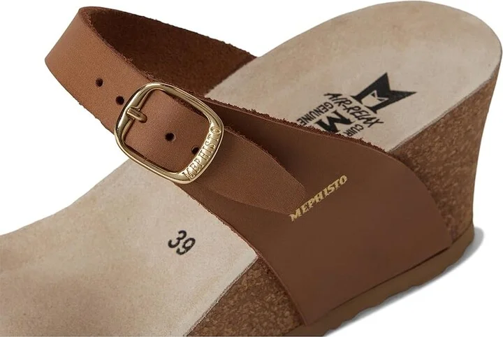Mephisto Luisa 1 Women's Sandals Camel : EU 40 (US Women's 10) B - Medium, Leather - Image 7