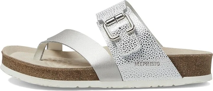 Mephisto Madalyn Women's Shoes Silver Perla Combo : EU 37 (US Women's 7) B - Medium, Leather/Suede - Image 5