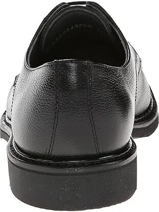 Mephisto Marlon Men's Plain Toe Shoes Black Pebble Grain Leather : EU 41 (US Men's 7) D - Medium - Image 5