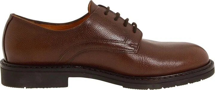 Mephisto Marlon Men's Plain Toe Shoes Chestnut Pebble Grain Leather : EU 41 (US Men's 7) D - Medium, Nubuck - Image 8