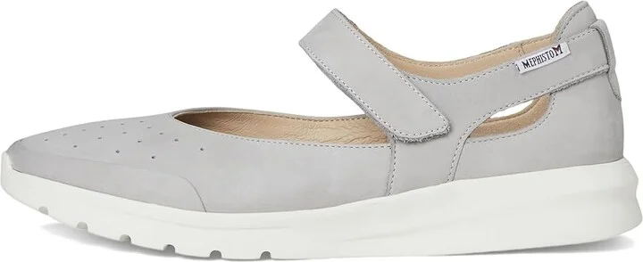 Mephisto Marsia Women's Shoes Light Grey : EU 38.5 (US Women's 8.5) B - Medium, Leather/Rubber - Image 6