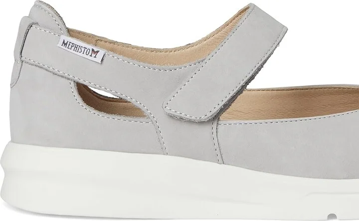 Mephisto Marsia Women's Shoes Light Grey : EU 38.5 (US Women's 8.5) B - Medium, Leather/Rubber - Image 7