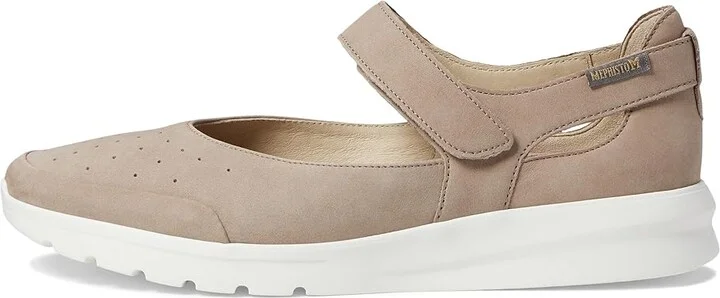Mephisto Marsia Women's Shoes Light Taupe : EU 38 (US Women's 8) B - Medium, Leather/Rubber - Image 5