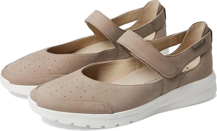 Mephisto Marsia Women's Shoes Light Taupe : EU 38 (US Women's 8) B - Medium, Leather/Rubber