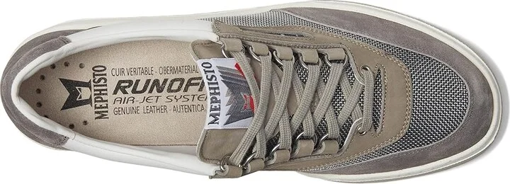 Mephisto Match Air Men's Lace-up Boots Grey : EU 46 (US Men's 12) D - Medium, Leather - Image 2