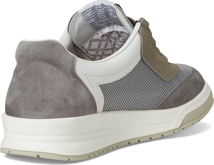 Mephisto Match Air Men's Lace-up Boots Grey : EU 46 (US Men's 12) D - Medium, Leather - Image 4