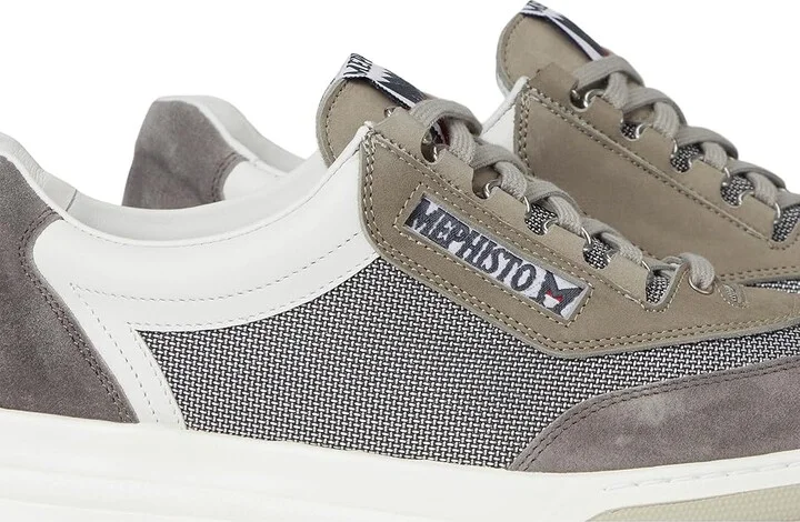 Mephisto Match Air Men's Lace-up Boots Grey : EU 46 (US Men's 12) D - Medium, Leather - Image 7