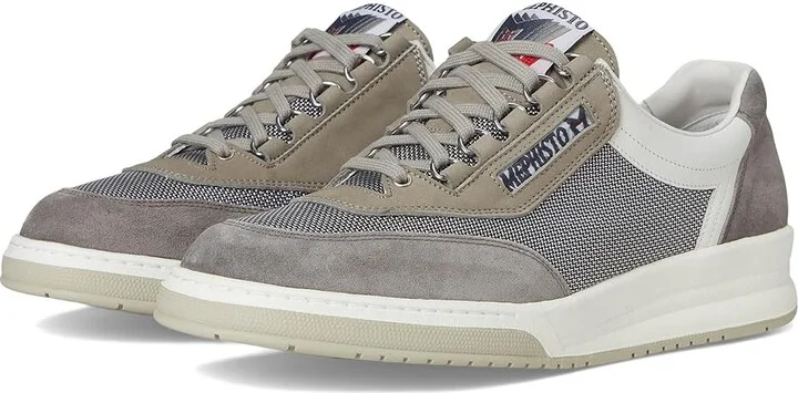 Mephisto Match Air Men's Lace-up Boots Grey : EU 46 (US Men's 12) D - Medium, Leather