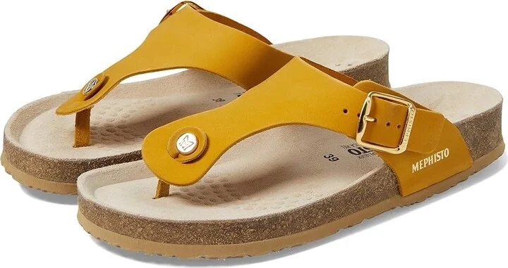 Mephisto Melinda Women's Shoes Ochre Nubuck : EU 35 (US Women's 5) B - Medium, Synthetic