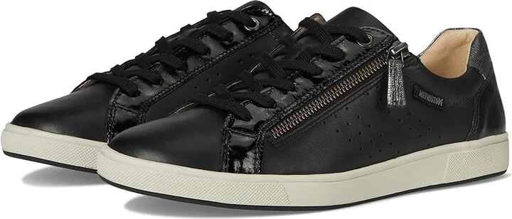 Mephisto Nikita Women's Shoes Carbon Black : EU 40.5 (US Women's 10.5) B - Medium, Leather
