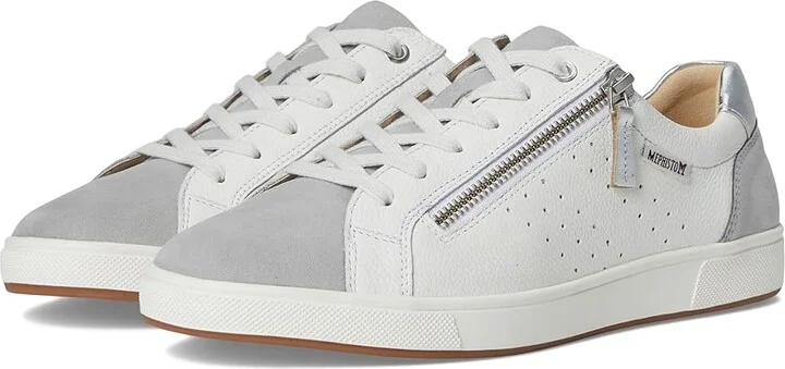 Mephisto Nikita Women's Shoes Light Grey : EU 38 (US Women's 8) B - Medium, Leather