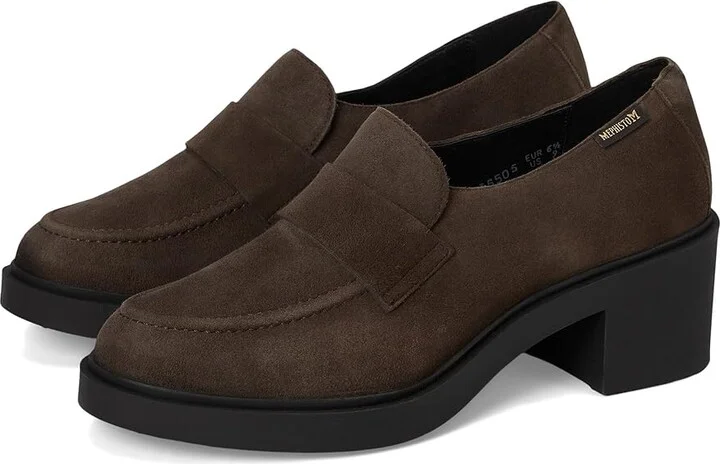Mephisto Pamelia High Heels Brown : EU 36 (US Women's 6) B - Medium, Leather/Rubber