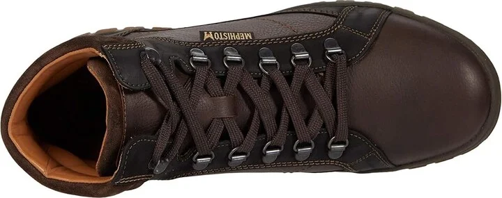 Mephisto Pitt Men's Shoes Dark Brown Nevada : EU 43 (US Men's 9) D - Medium, Suede - Image 2