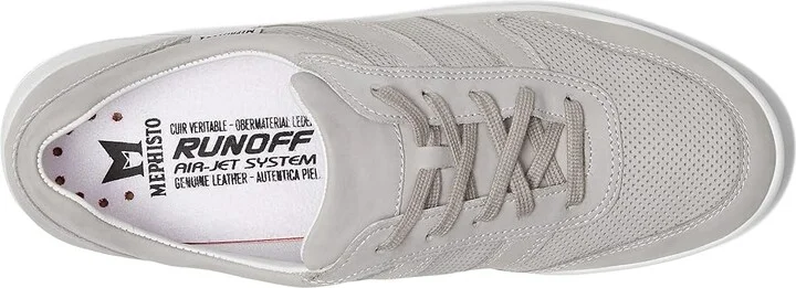 Mephisto Rebeca Perf Women's Shoes Light Grey Bucksoft : EU 36 (US Women's 6) B - Medium, Leather - Image 2