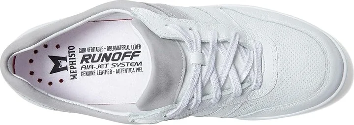 Mephisto Rebeca Perf Women's Shoes White Empire Bucksoft Combo : EU 36 (US Women's 6) B - Medium, Leather - Image 2