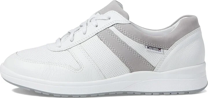 Mephisto Rebeca Perf Women's Shoes White Empire Bucksoft Combo : EU 36 (US Women's 6) B - Medium, Leather - Image 6