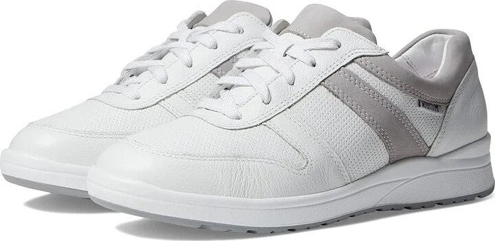Mephisto Rebeca Perf Women's Shoes White Empire Bucksoft Combo : EU 36 (US Women's 6) B - Medium, Leather