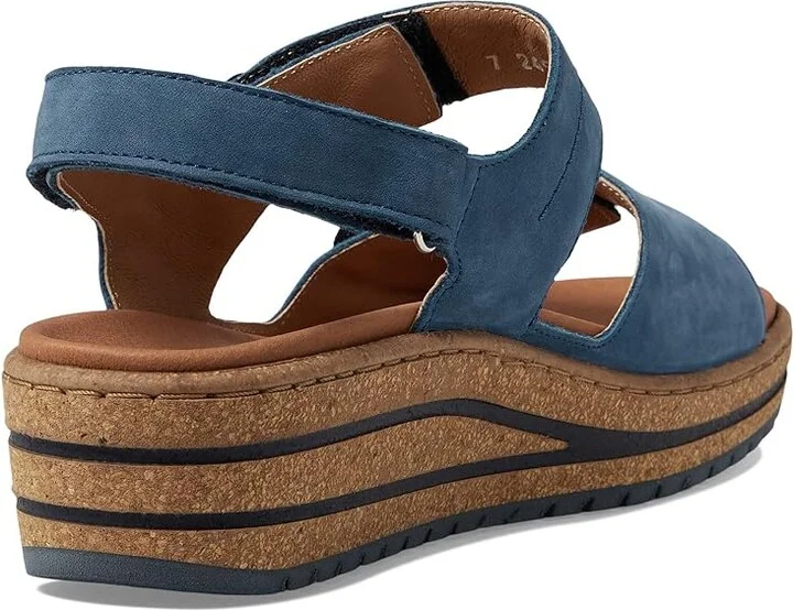 Mephisto Riley Women's Shoes Denim Nubuck : EU 38 (US Women's 8) B - Medium, Suede - Image 4