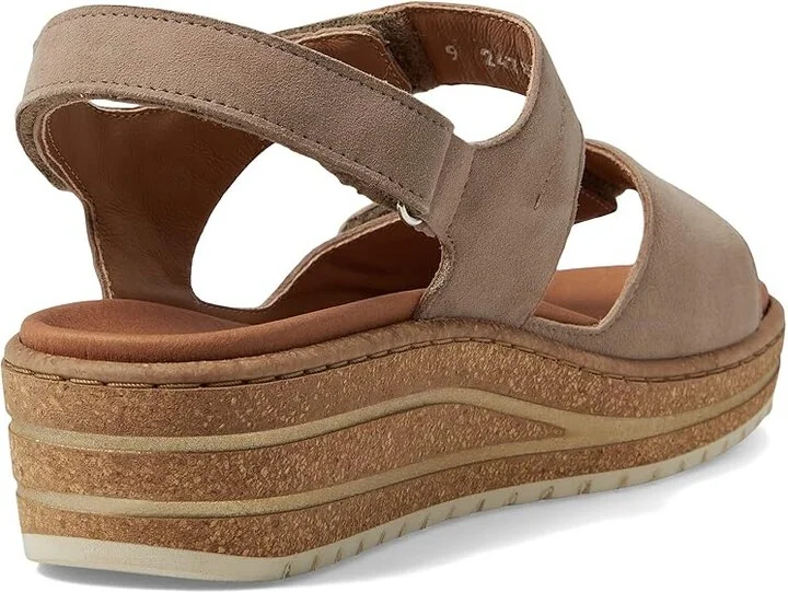 Mephisto Riley Women's Shoes Light Taupe Velcalf Premium : EU 37 (US Women's 7) B - Medium, Leather - Image 4