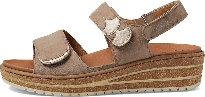 Mephisto Riley Women's Shoes Light Taupe Velcalf Premium : EU 37 (US Women's 7) B - Medium, Leather - Image 5