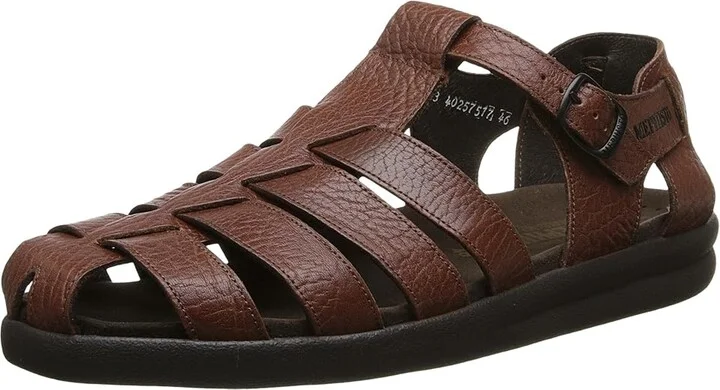 Mephisto Sam Men's Sandals Tan Full Grain Leather : EU 42 (US Men's 8) D - Medium, Full Grain leather/Leather - Image 2