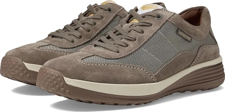 Mephisto Steve Air Men's Shoes Warm Grey Velsport : EU 42 (US Men's 8) D - Medium, Suede