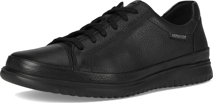 Mephisto Thomas Men's Shoes Black/Black : EU 42 (US Men's 8) D - Medium, Leather - Image 5