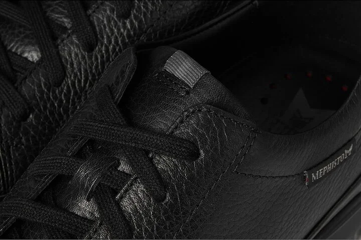 Mephisto Thomas Men's Shoes Black/Black : EU 42 (US Men's 8) D - Medium, Leather - Image 7
