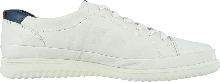 Mephisto Thomas Men's Shoes White/Denim Oregon : EU 40.5 (US Men's 6.5) D - Medium, Leather - Image 8