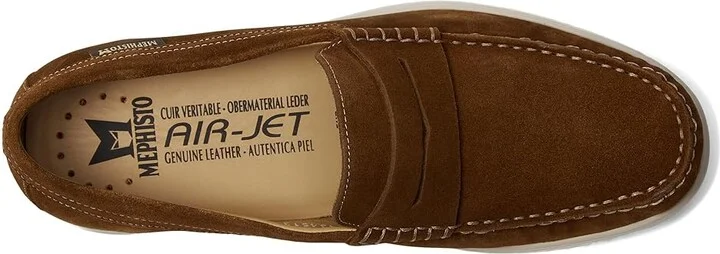 Mephisto Titouan Men's Lace-up Boots Brown Velsport : EU 43 (US Men's 9) D - Medium, Suede - Image 2