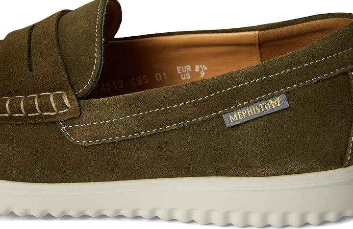Mephisto Titouan Men's Lace-up Boots Loden : EU 41.5 (US Men's 7.5) D - Medium, Suede - Image 7