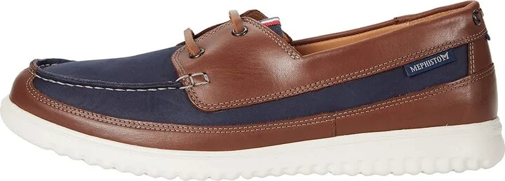 Mephisto Trevis Men's Shoes Navy Nomad : EU 41.5 (US Men's 7.5) D - Medium, Leather - Image 6