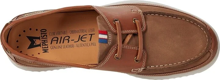 Mephisto Trevis Men's Shoes Taupe Nomad : EU 41.5 (US Men's 7.5) D - Medium, Leather - Image 2