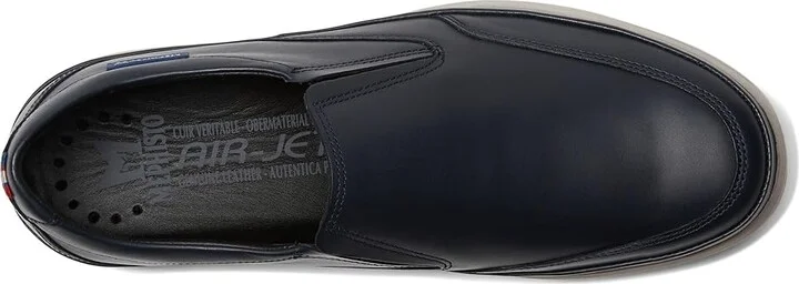 Mephisto Twain Men's Shoes Navy Randy : EU 40.5 (US Men's 6.5) D - Medium, Leather - Image 2